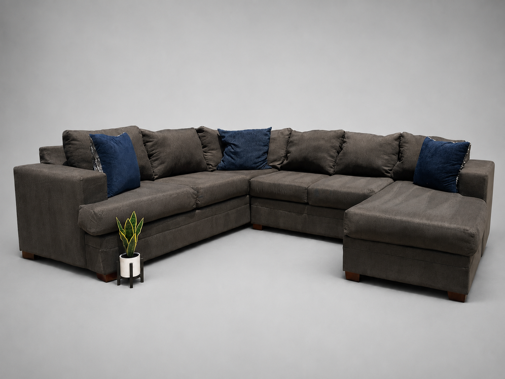 Grey U_shaped Sectional