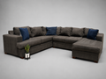 Grey U_shaped Sectional