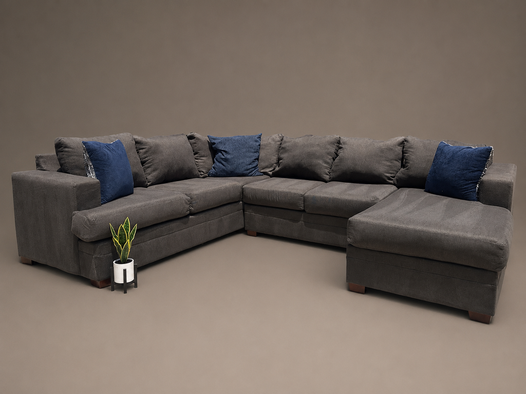 Grey U_shaped Sectional