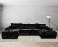 Black Double Chaise 1008